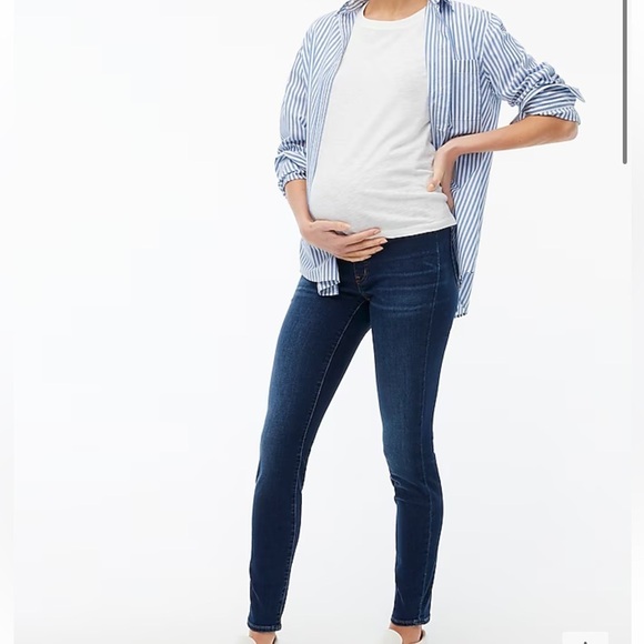 J.‎ Crew Maternity Jean in Signature Stretch 30 NWT - Picture 7 of 7